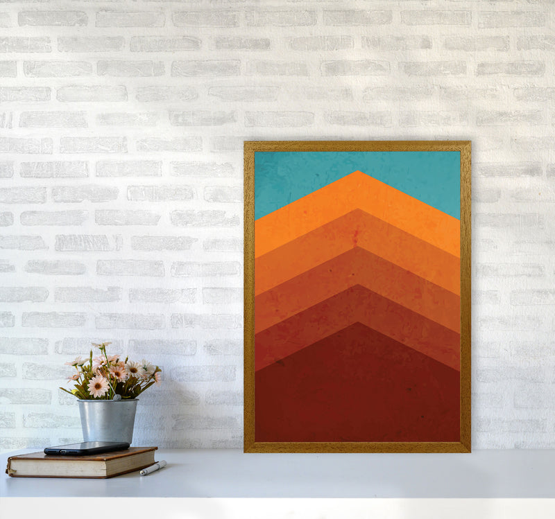 Abstract Mountain Sunrise II Art Print by Jason Stanley A2 Print Only