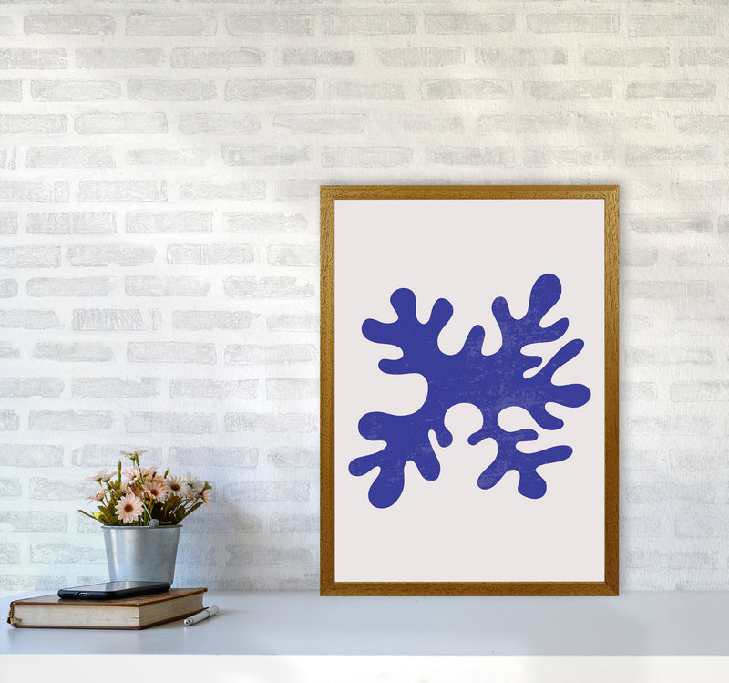 Abstract Blue Algae Art Print by Jason Stanley A2 Print Only