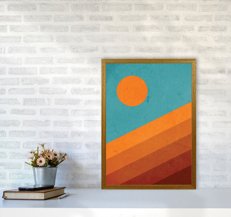 Abstract Mountain Sunrise I Art Print by Jason Stanley A2 Print Only