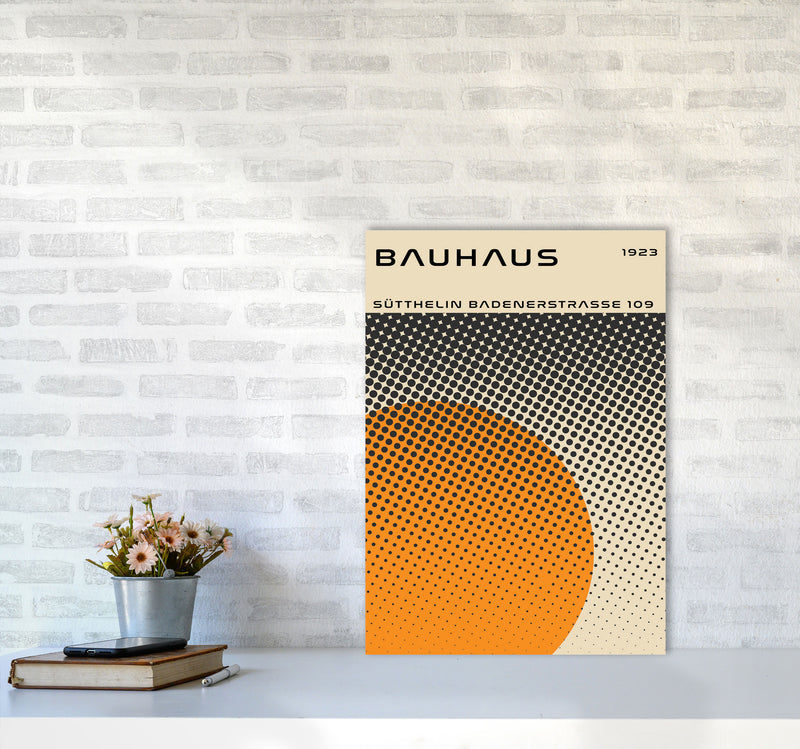 Bauhaus Geometric Yellow Vibe II Art Print by Jason Stanley A2 Black Frame