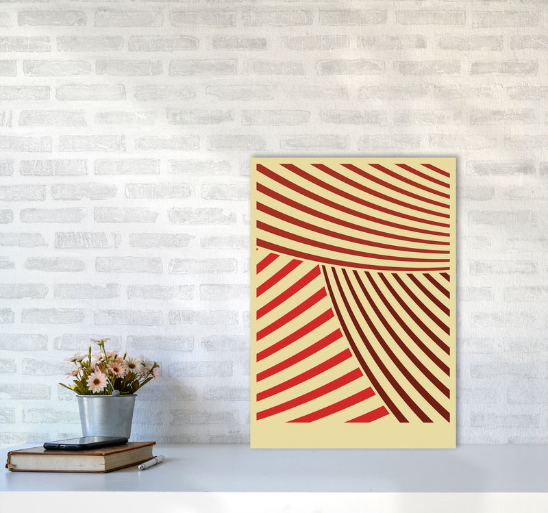 Minimal Geometric Series - 38 Art Print by Jason Stanley A2 Black Frame