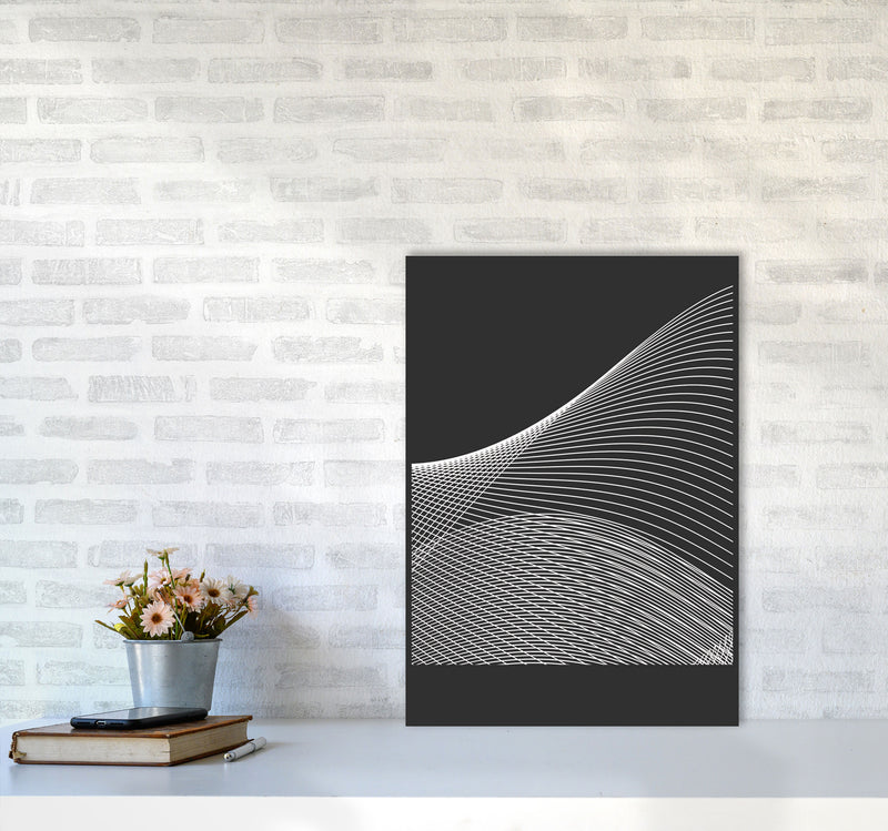 Minimal Geometric Series - 13 Art Print by Jason Stanley A2 Black Frame