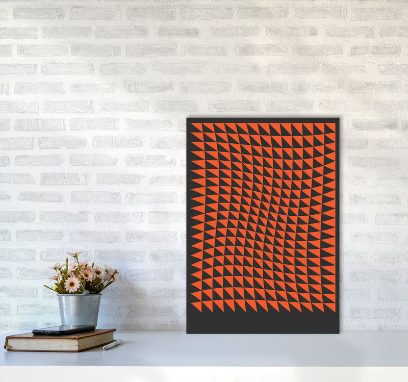 Minimal Geometric Series - 19 Art Print by Jason Stanley A2 Black Frame