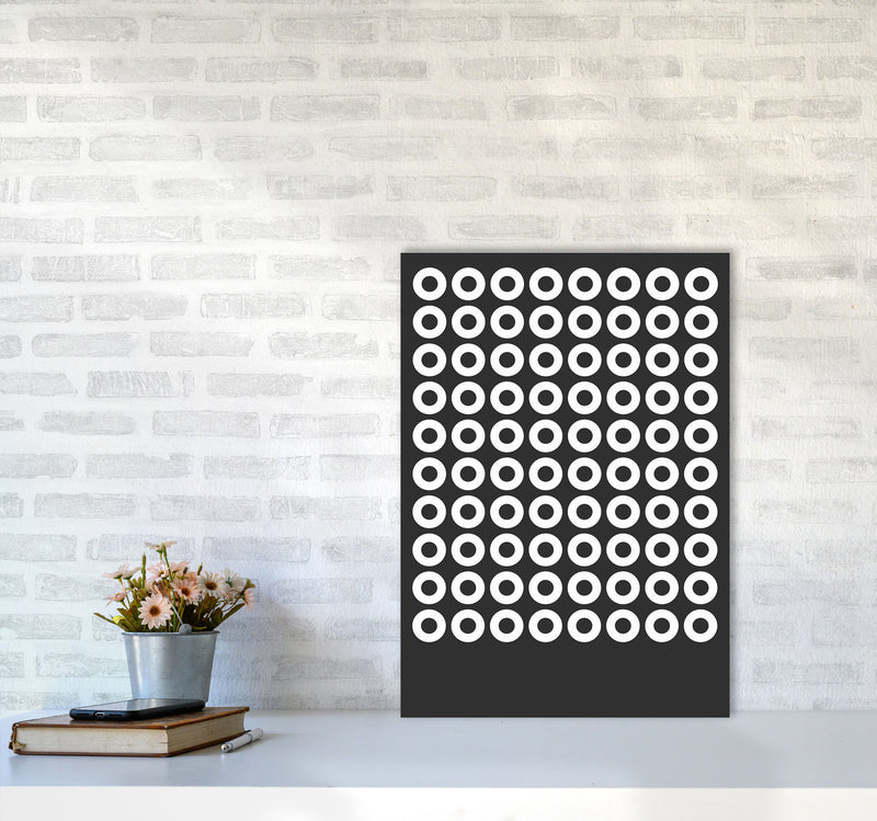 Minimal Geometric Series - 7 Art Print by Jason Stanley A2 Black Frame