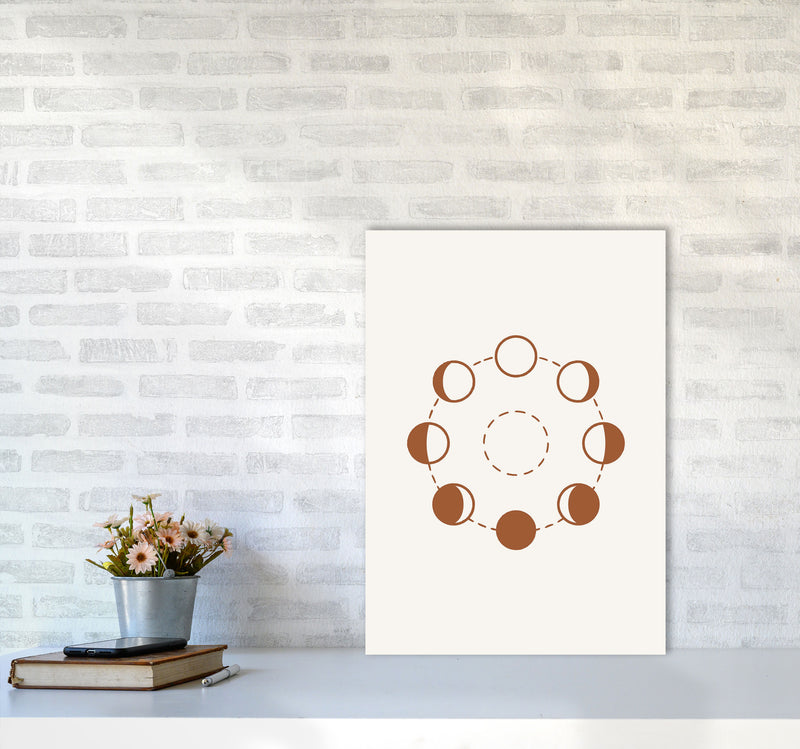 Everything Goes In Cycles Art Print by Jason Stanley A2 Black Frame