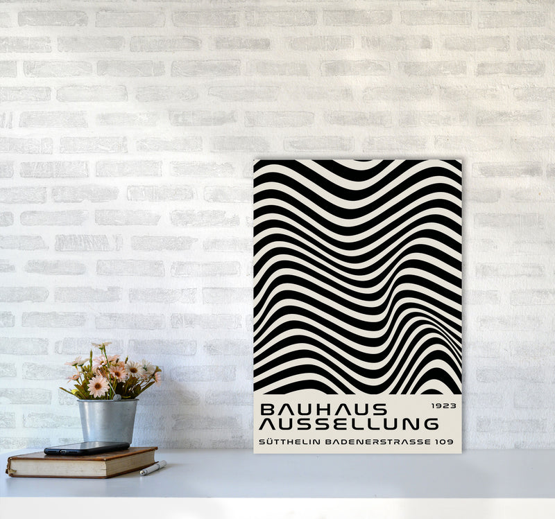 Bauhaus Black And White Art Print by Jason Stanley A2 Black Frame