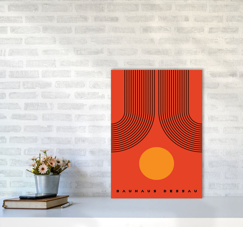 Bauhaus Design IIIIII Art Print by Jason Stanley A2 Black Frame