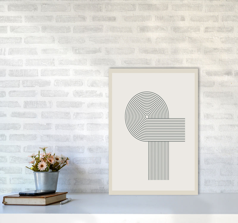 Modern Geometric 1 Art Print by Jason Stanley A2 Black Frame