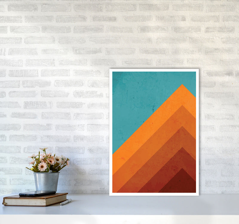 Top Of The World Art Print by Jason Stanley A2 Black Frame