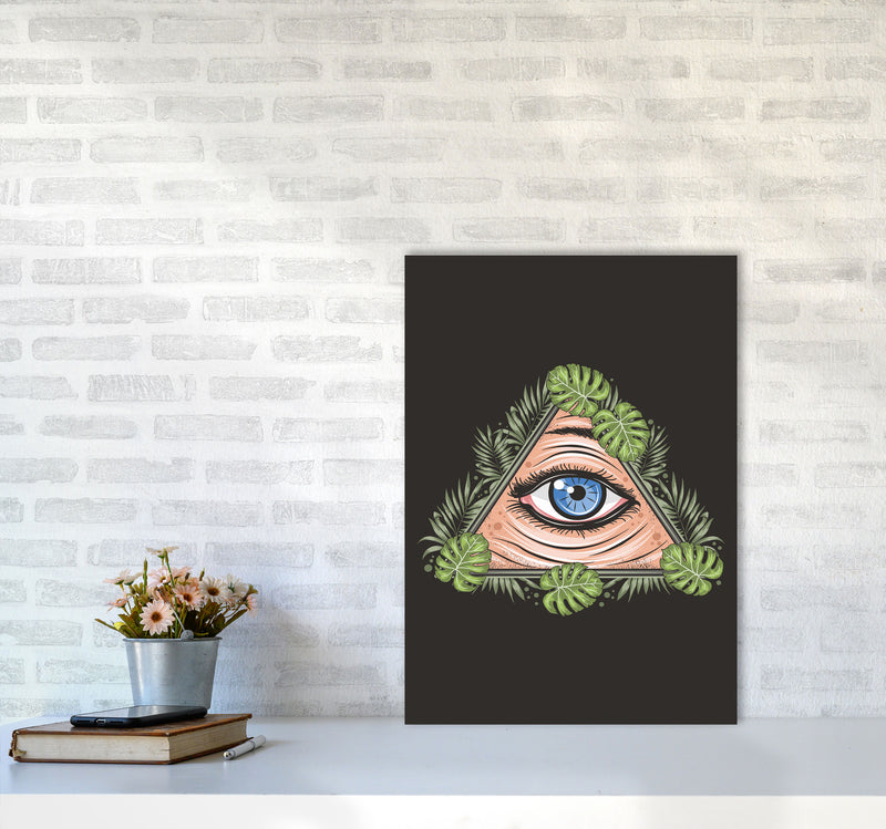 All Seeing Eye Art Print by Jason Stanley A2 Black Frame