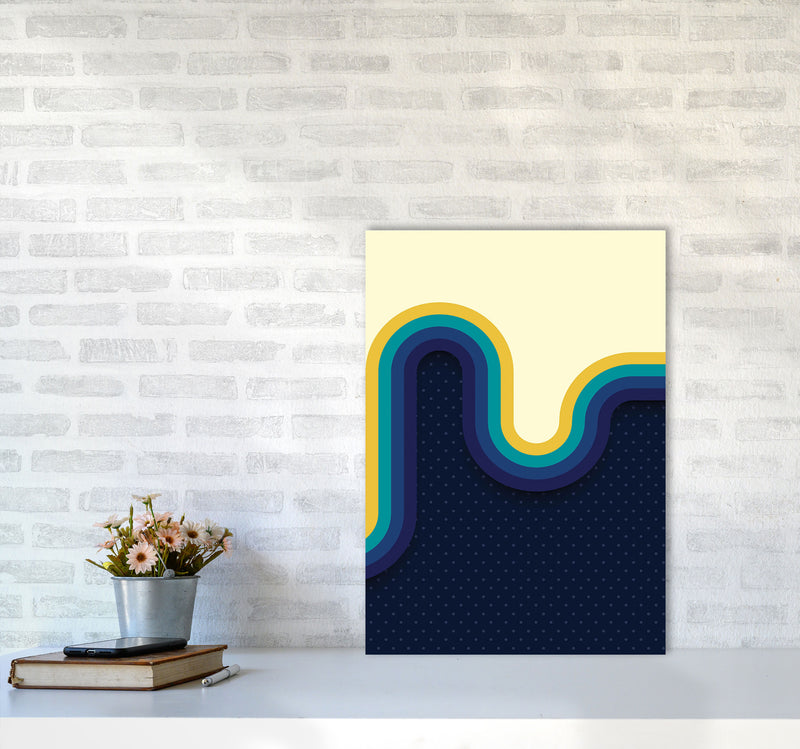 Melty Vibes II Art Print by Jason Stanley A2 Black Frame