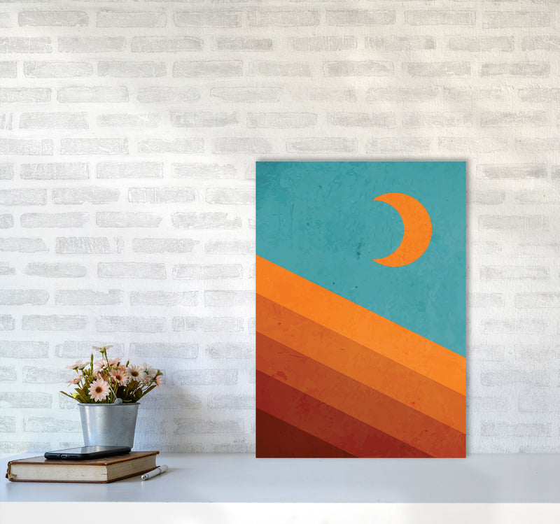 Abstract Mountain Sunrise III Art Print by Jason Stanley A2 Black Frame