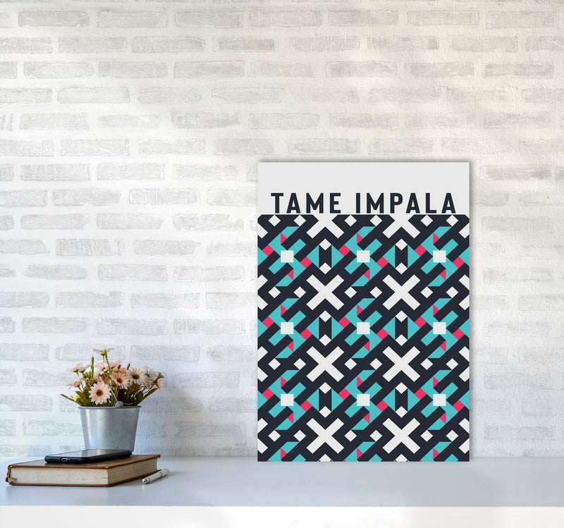 Tame Impala Art Print by Jason Stanley A2 Black Frame