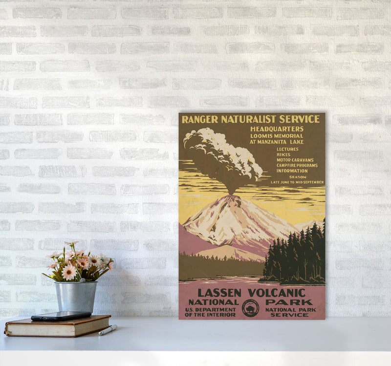 Lassen Volcanic National Park Art Print by Jason Stanley A2 Black Frame