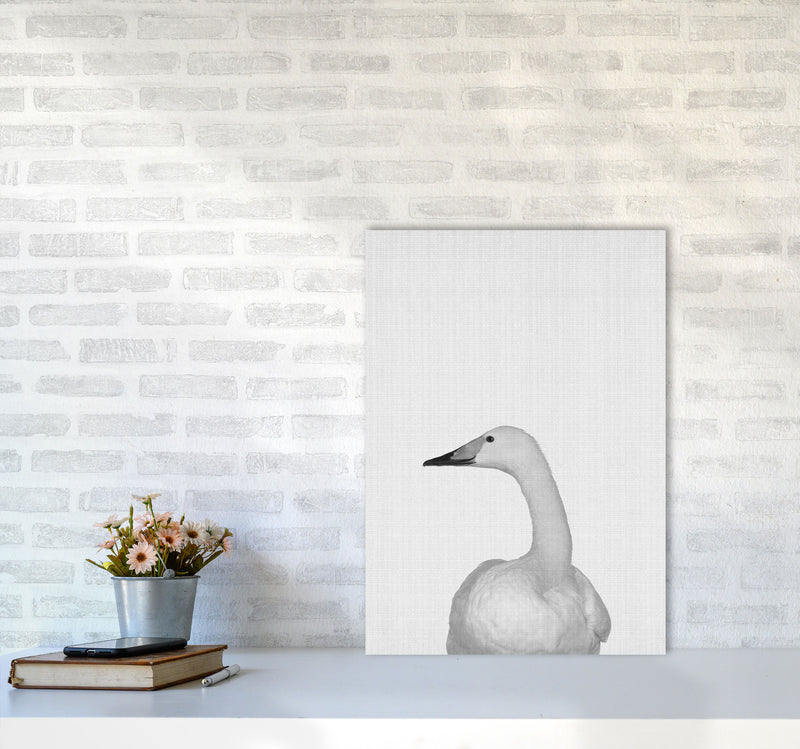 The Case Of The Lost Goose Art Print by Jason Stanley A2 Black Frame