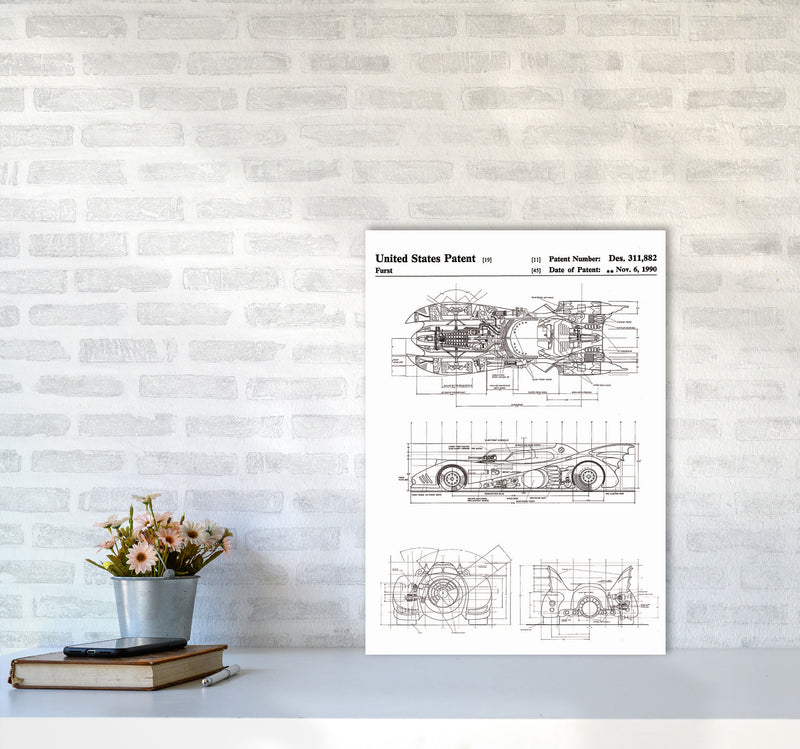 Patents Art Print by Jason Stanley A2 Black Frame