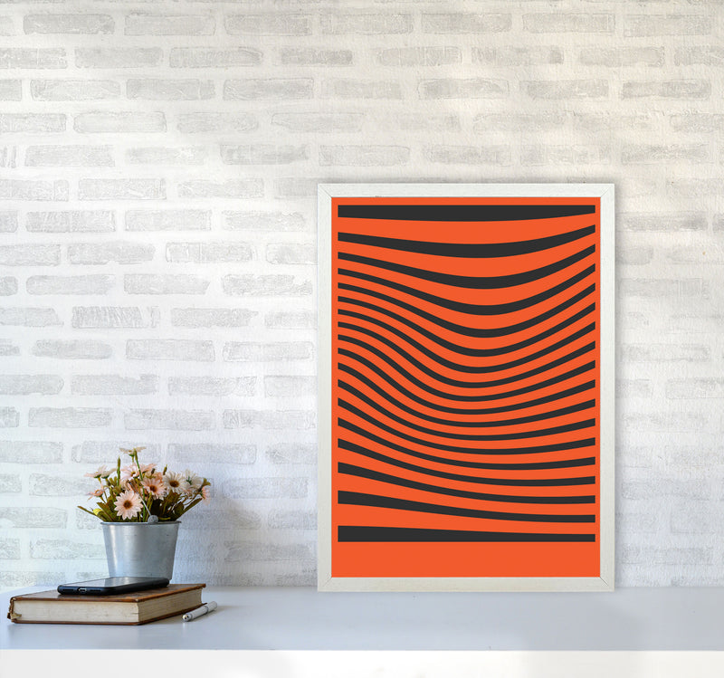 Minimal Geometric Series - 21 Art Print by Jason Stanley A2 Oak Frame