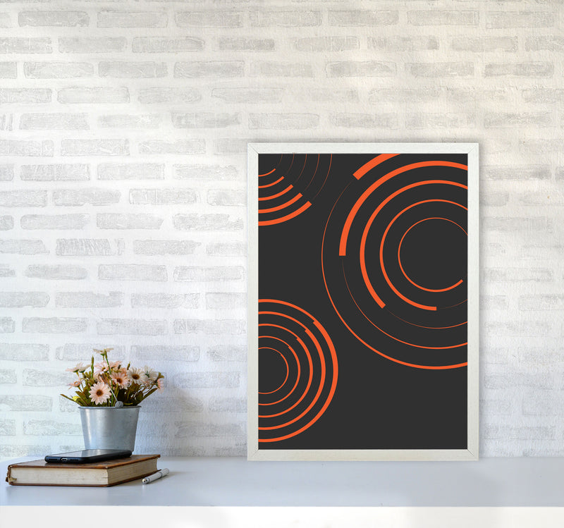 Minimal Geometric Series - 30 Art Print by Jason Stanley A2 Oak Frame