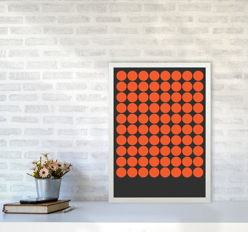 Minimal Geometric Series - 8 Art Print by Jason Stanley A2 Oak Frame