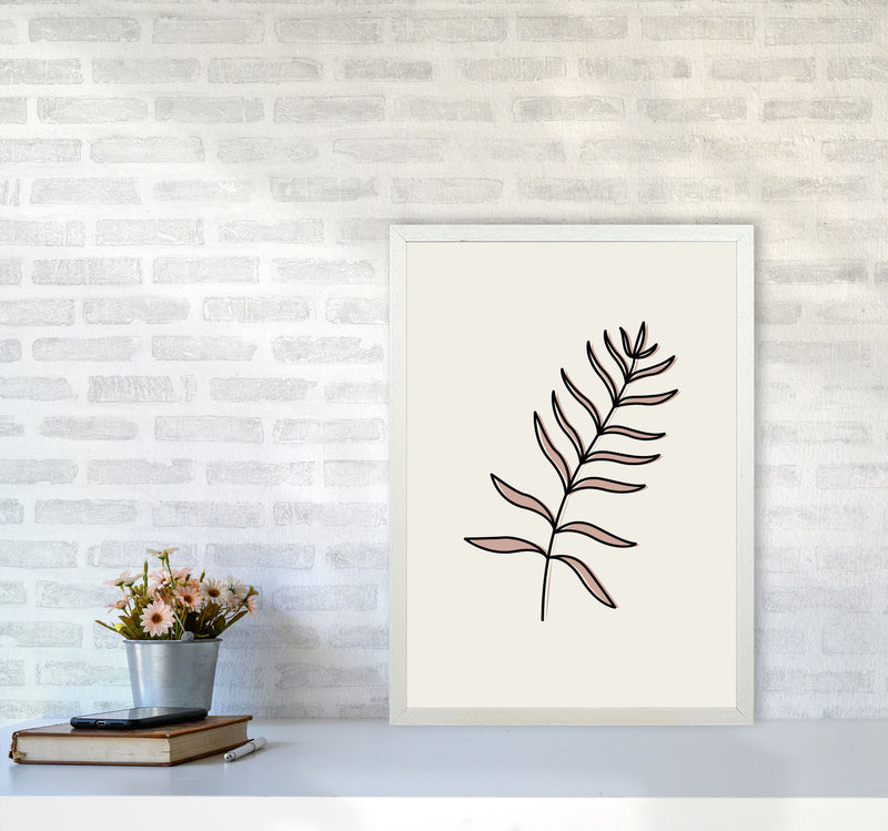 Abstract Tropical Leaves I Art Print by Jason Stanley A2 Oak Frame