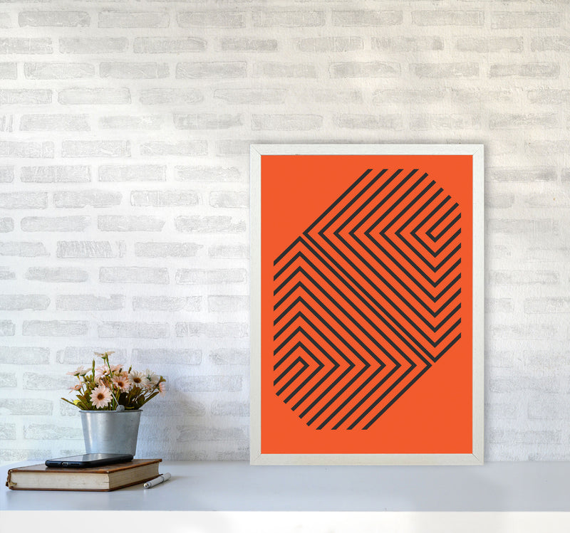 Pattern Series -2 Art Print by Jason Stanley A2 Oak Frame