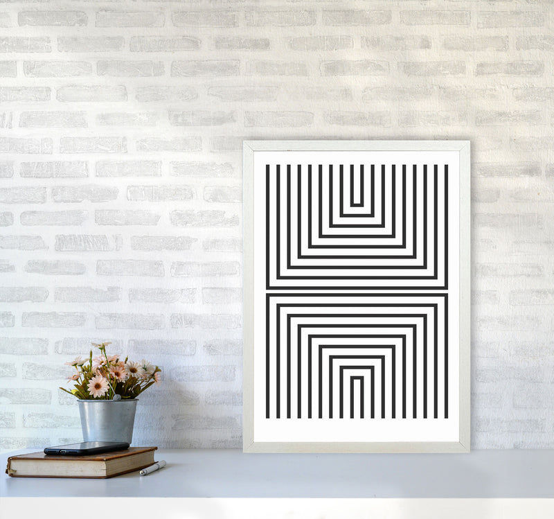 Pattern Series -3 Art Print by Jason Stanley A2 Oak Frame