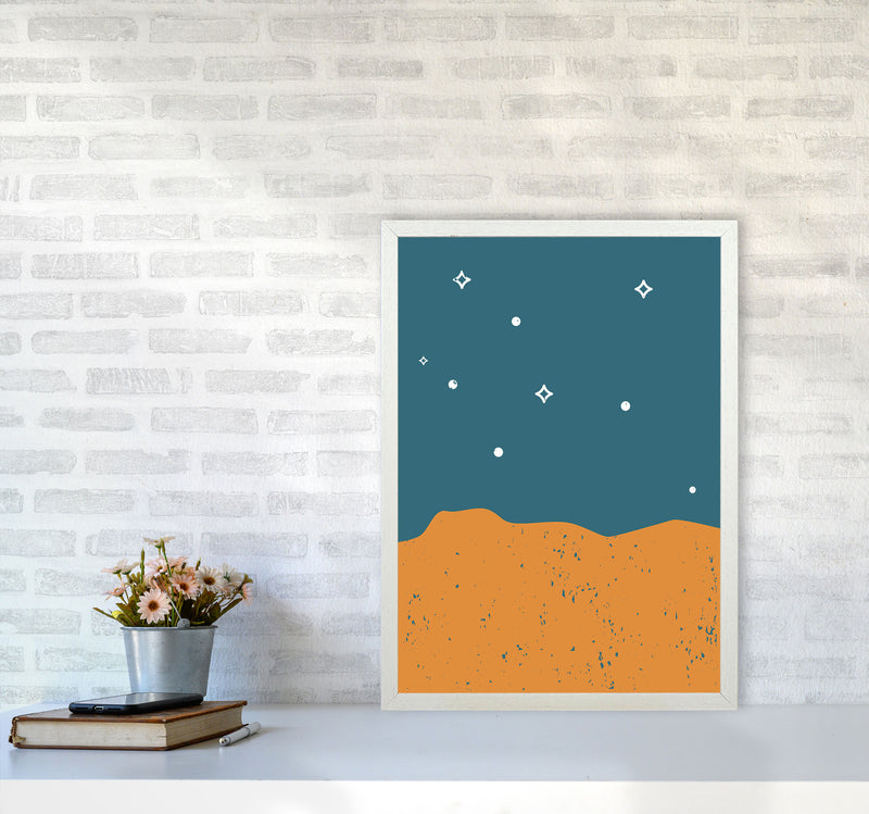Starry Night II Art Print by Jason Stanley A2 Oak Frame
