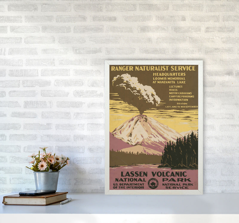 Lassen Volcanic National Park Art Print by Jason Stanley A2 Oak Frame