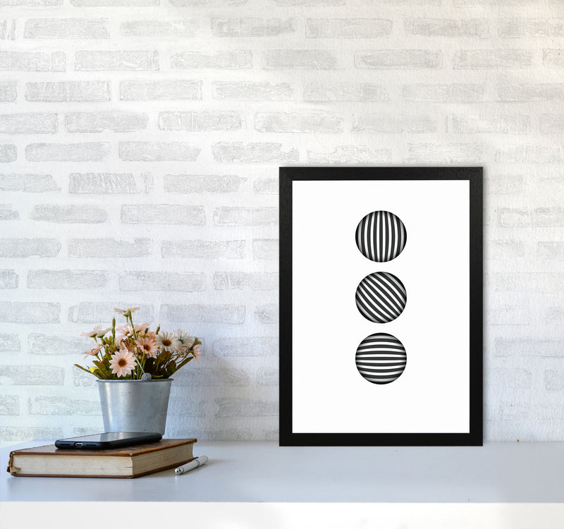 Minimal Geometric Series - 49 Art Print by Jason Stanley A3 White Frame