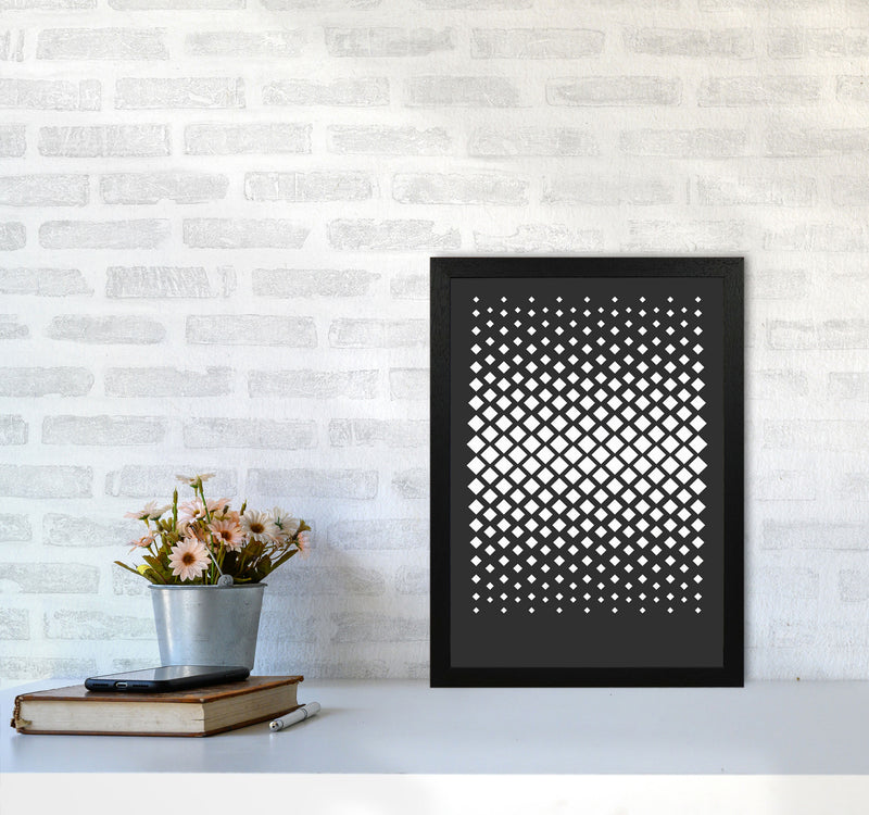 Minimal Geometric Series - 35 Art Print by Jason Stanley A3 White Frame