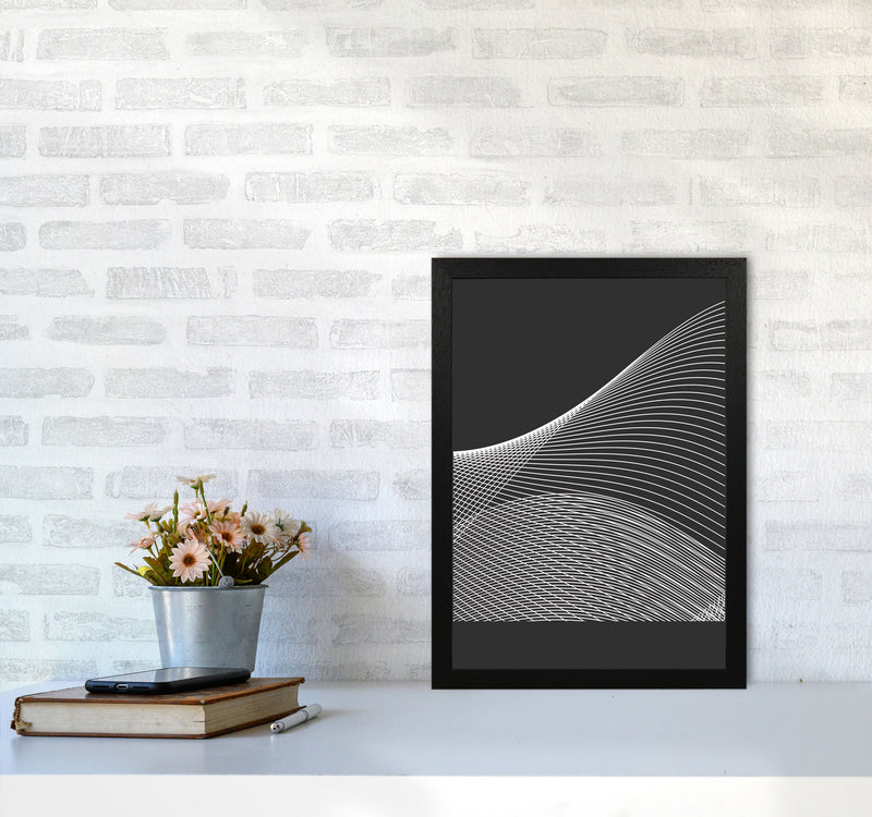 Minimal Geometric Series - 13 Art Print by Jason Stanley A3 White Frame