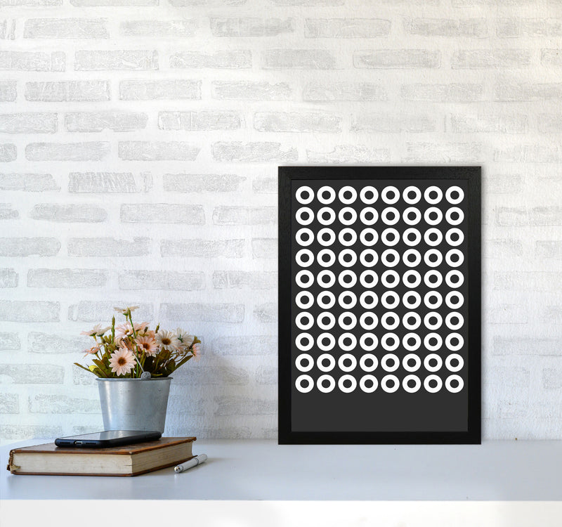 Minimal Geometric Series - 7 Art Print by Jason Stanley A3 White Frame