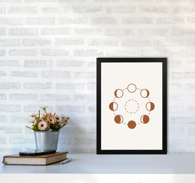 Everything Goes In Cycles Art Print by Jason Stanley A3 White Frame
