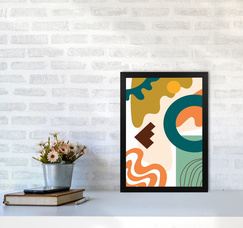 Abstract Expression III Art Print by Jason Stanley A3 White Frame