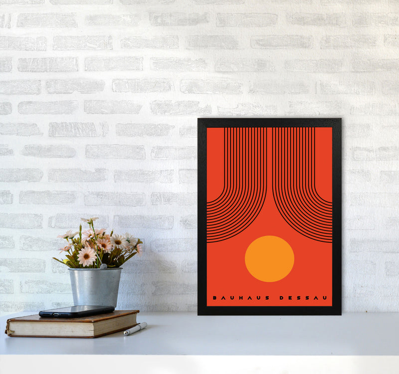 Bauhaus Design IIIIII Art Print by Jason Stanley A3 White Frame