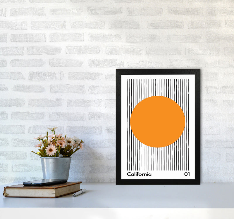 California 01 Skinny Art Print by Jason Stanley A3 White Frame