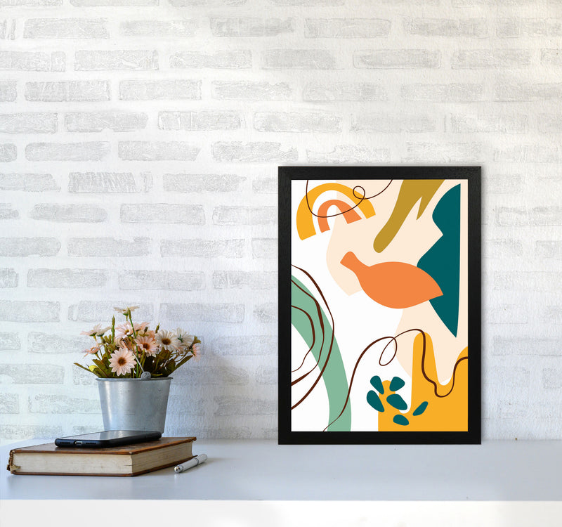 Abstract Expression I Art Print by Jason Stanley A3 White Frame