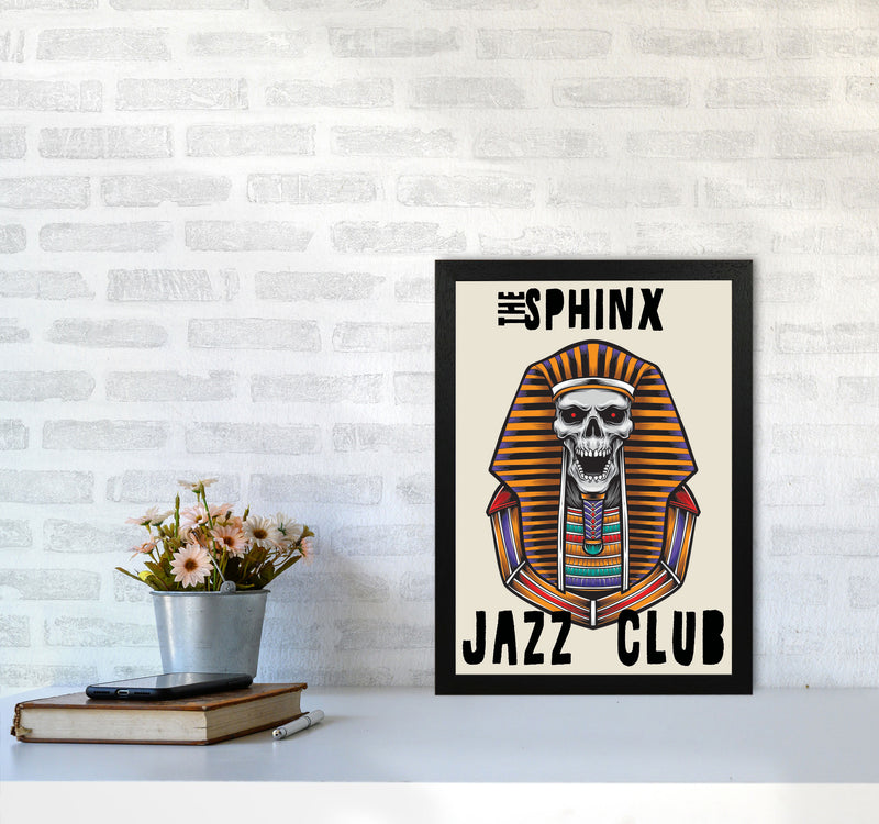 The Sphinx Jazz Club Art Print by Jason Stanley A3 White Frame