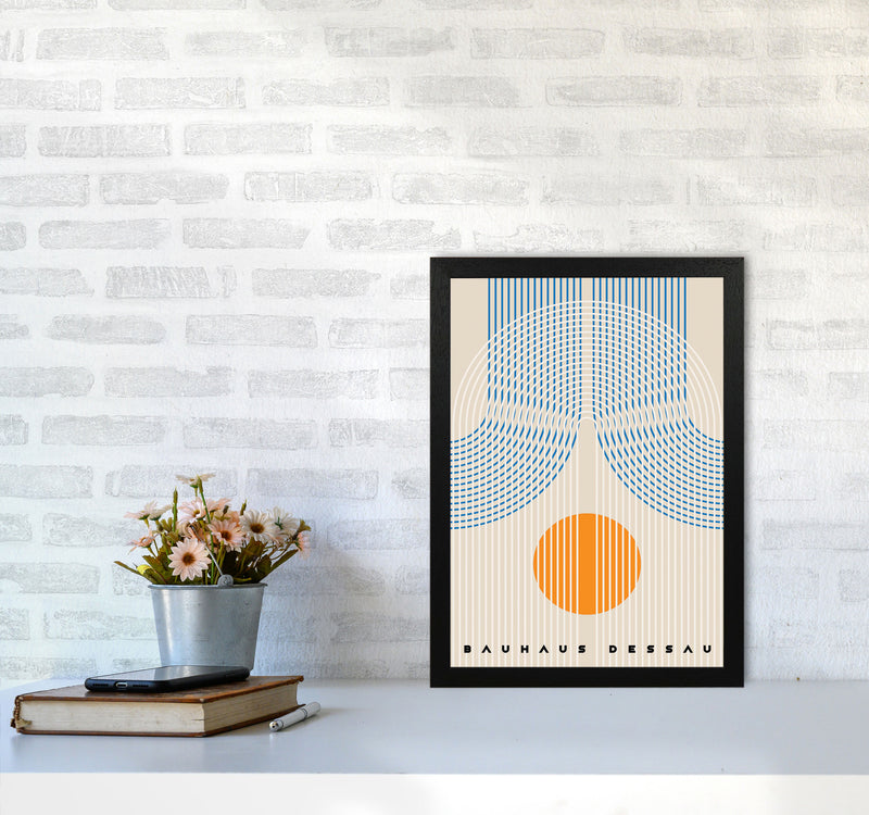 Bauhaus Design IIII Art Print by Jason Stanley A3 White Frame