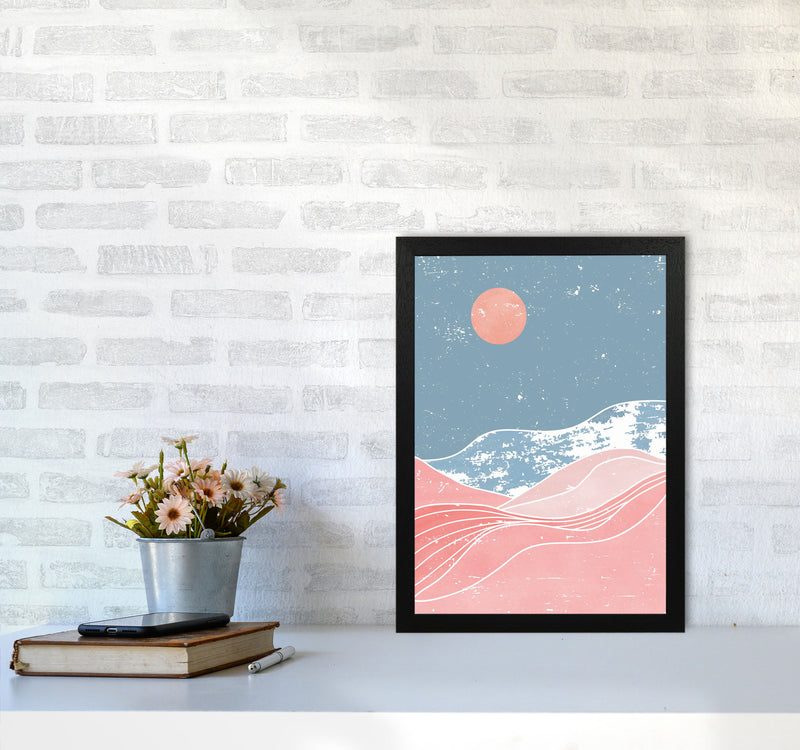 Washed Out Sunrise Art Print by Jason Stanley A3 White Frame