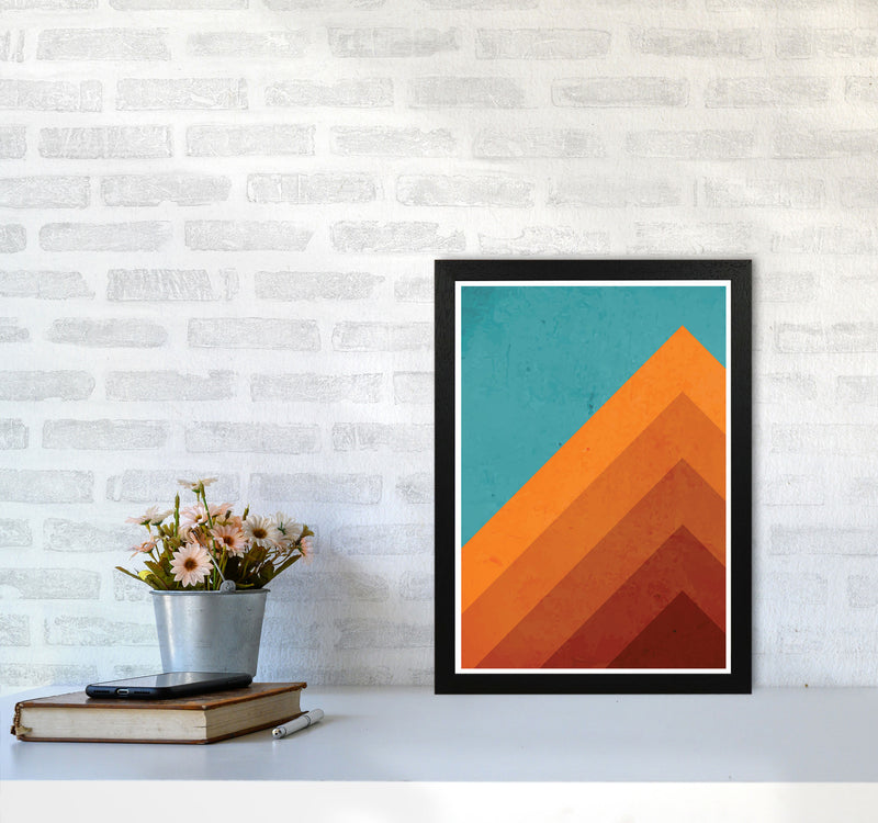 Top Of The World Art Print by Jason Stanley A3 White Frame