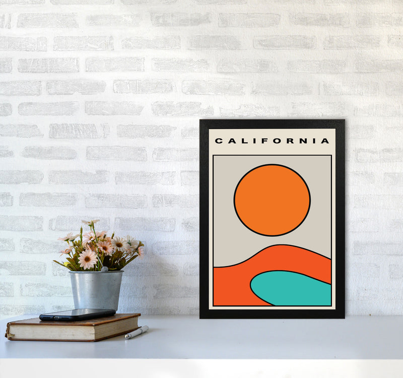 California Vibes! Art Print by Jason Stanley A3 White Frame