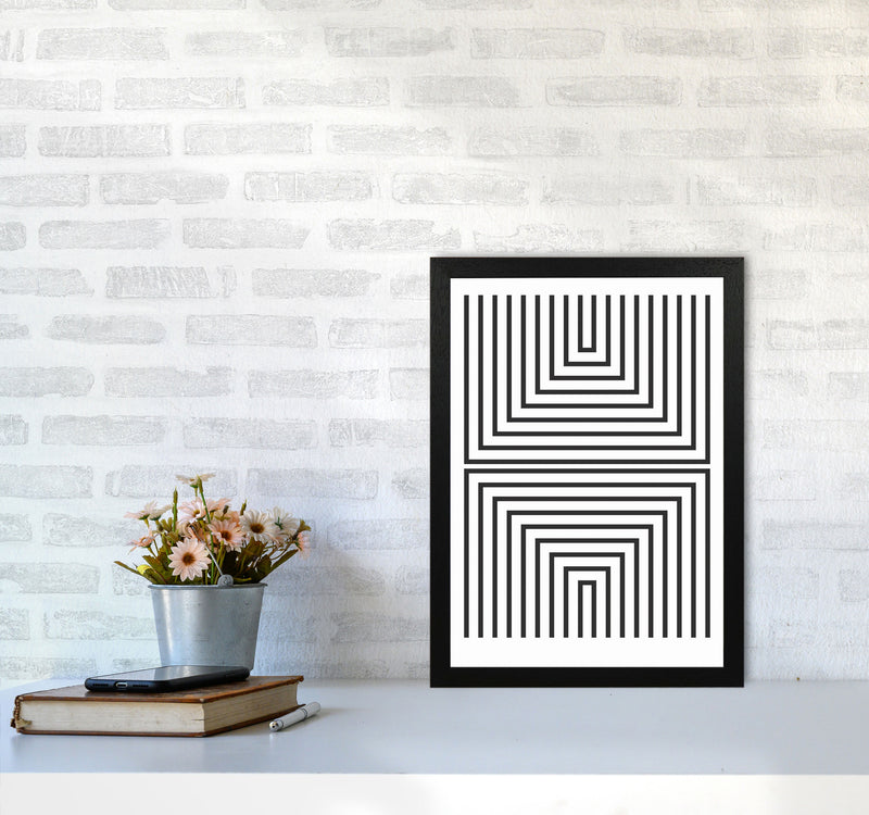 Pattern Series -3 Art Print by Jason Stanley A3 White Frame