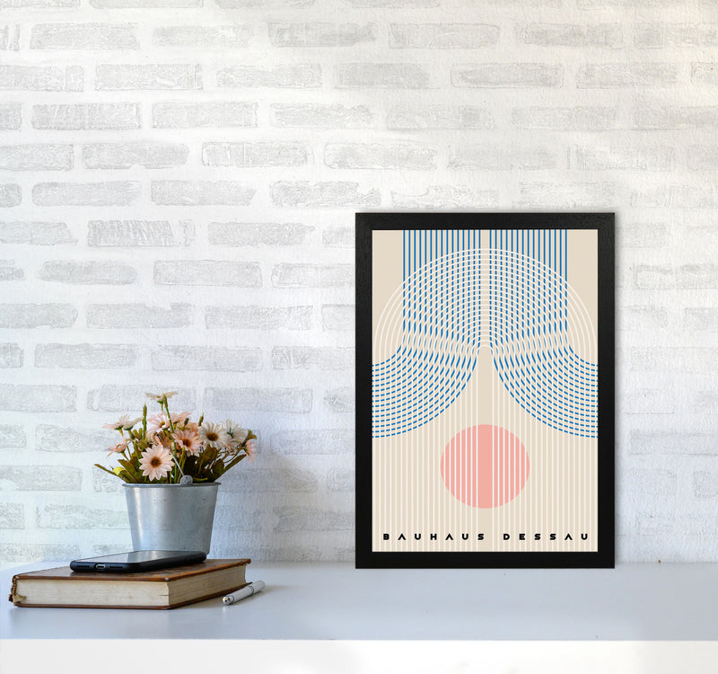 Bauhaus Design II Art Print by Jason Stanley A3 White Frame