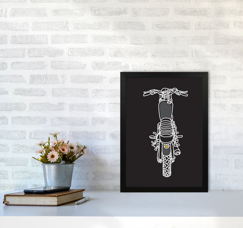 Let's Ride! Art Print by Jason Stanley A3 White Frame