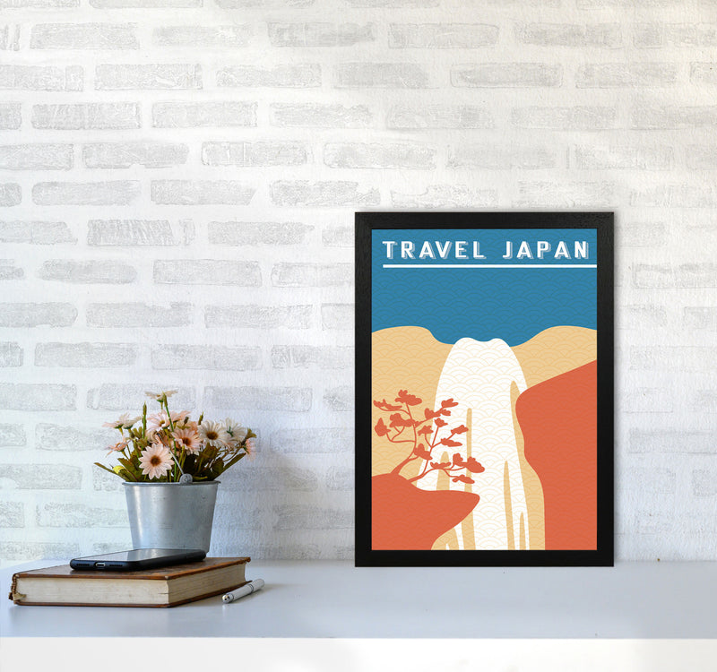 Traval Japan Minimilism I Art Print by Jason Stanley A3 White Frame