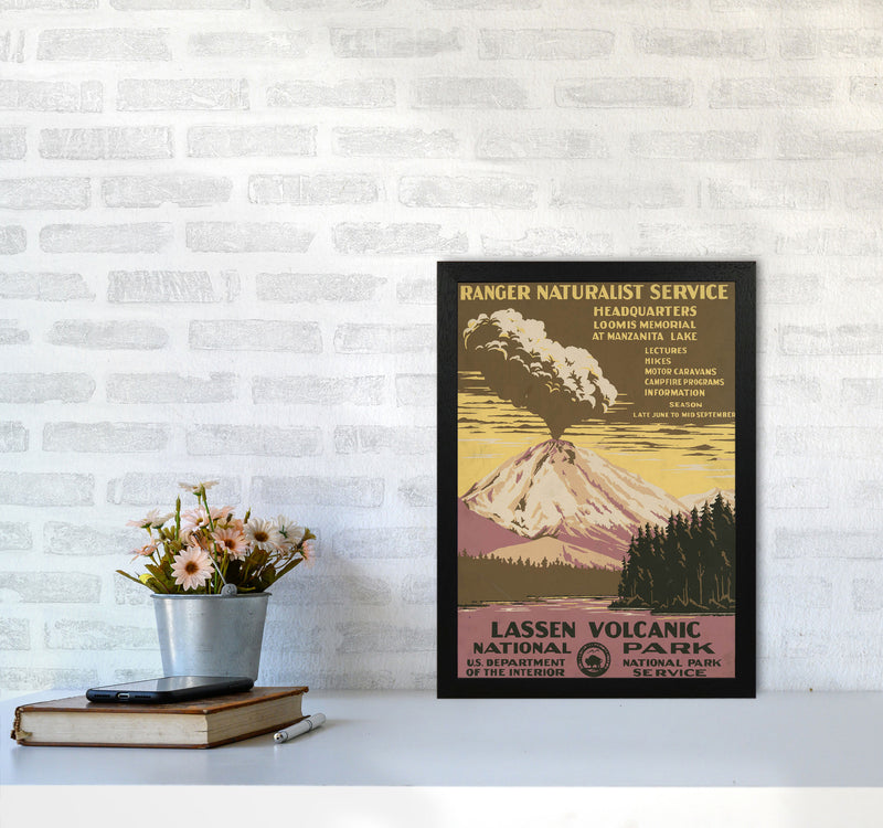 Lassen Volcanic National Park Art Print by Jason Stanley A3 White Frame