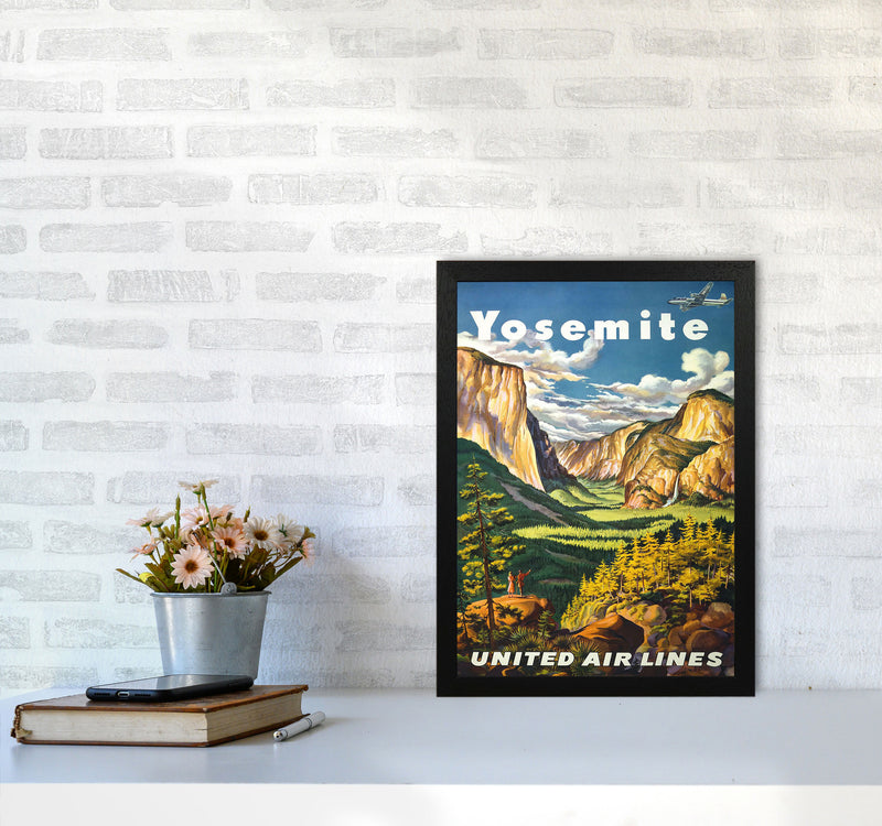 Yosemite National Park Art Print by Jason Stanley A3 White Frame