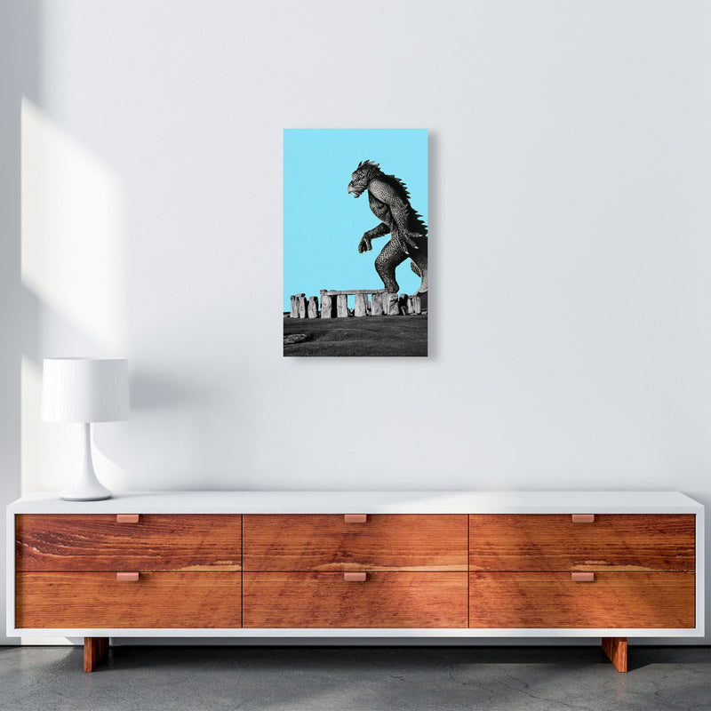 Attack On Stonehenge 2 Art Print by Jason Stanley A3 Canvas