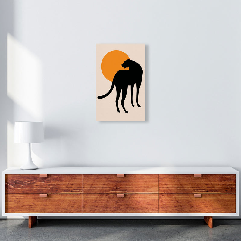 Leopard Sun Poster Art Print by Jason Stanley A3 Canvas